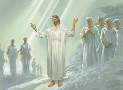 Jesus with angels