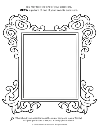 Download Family History Coloring Pages