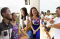 People outside the Accra Ghana Temple