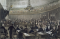 The U.S. Senate in session, circa 1850