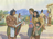 Lamanites capturing people