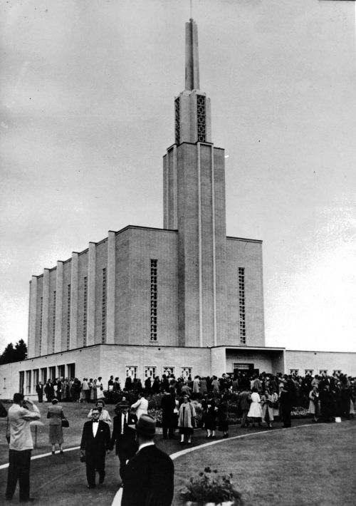 Switzerland Temple 1955