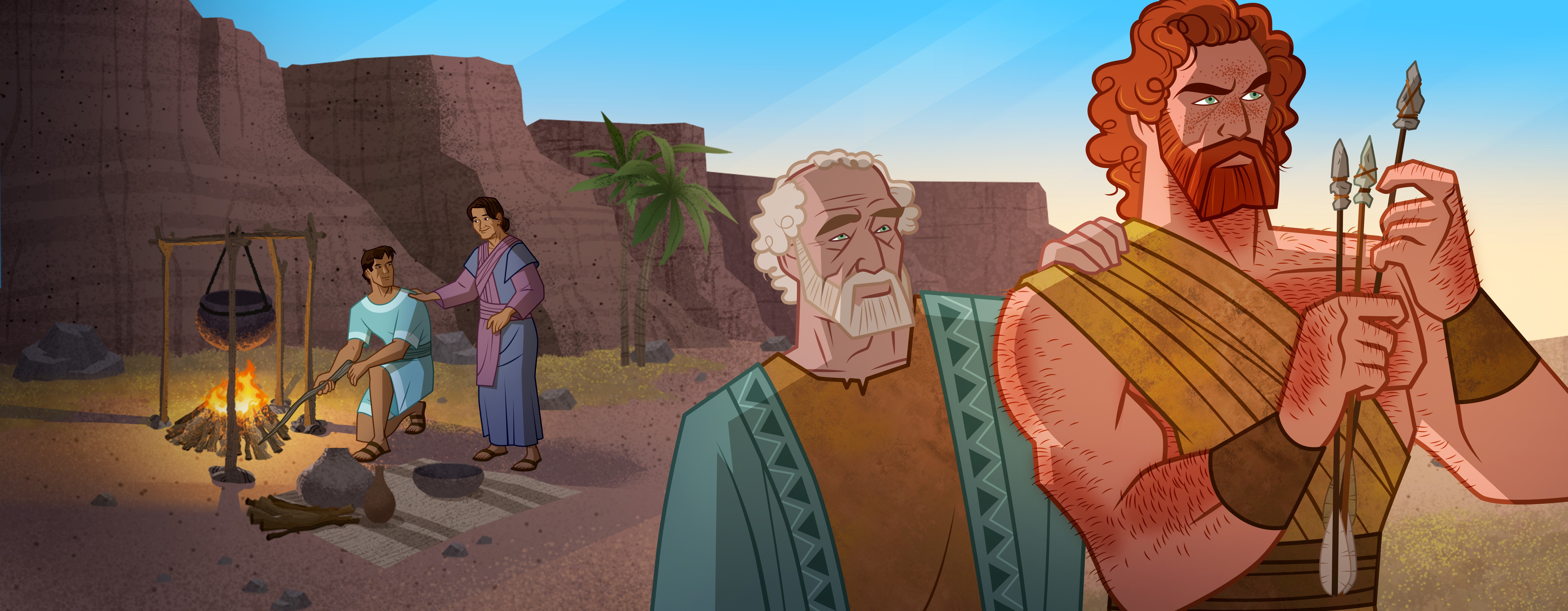 Jacob And Esau Story Kjv at GETTESSABLOG Blog