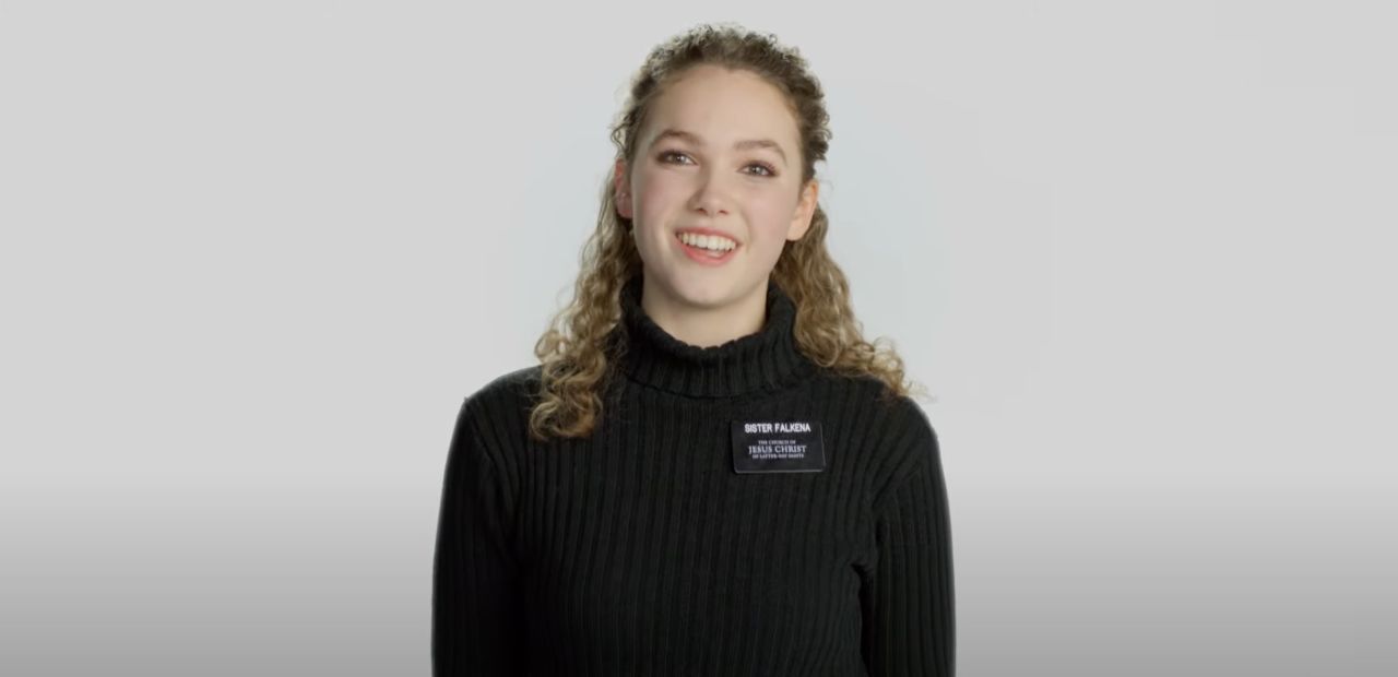 Sister Falkena in the Meet Sister Falkena video