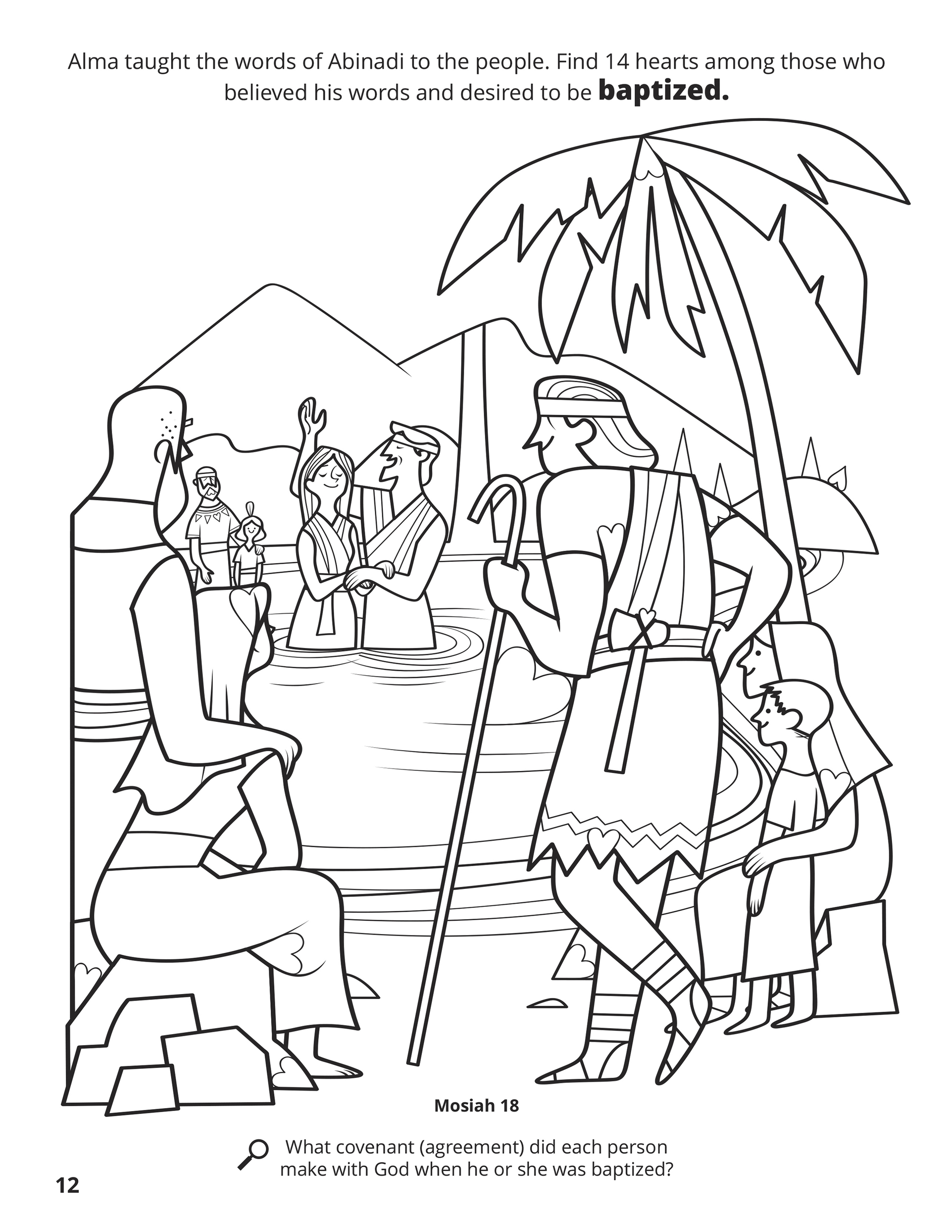 lds clipart book of mormon stories list