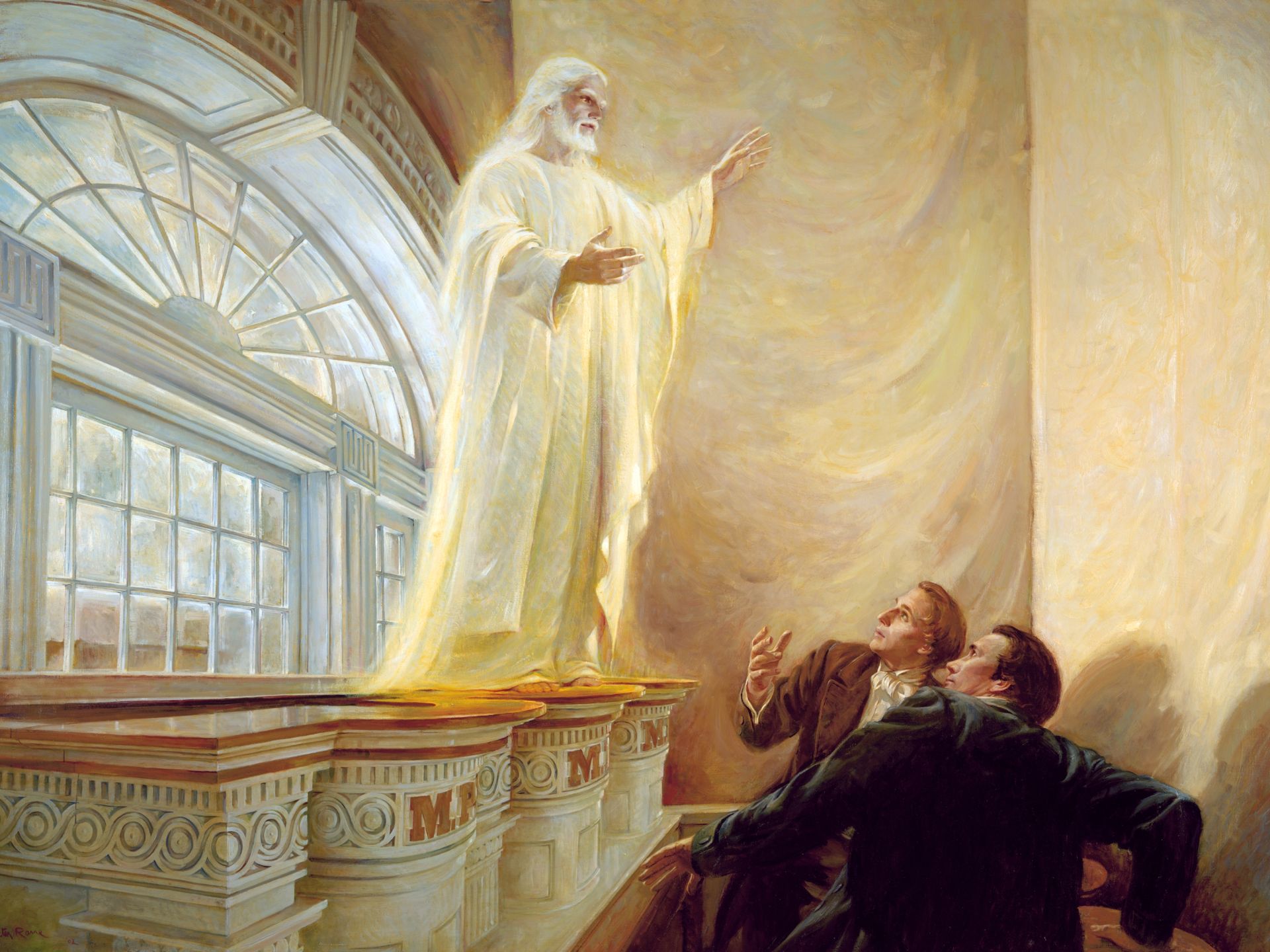 Christ Appears in Kirtland Temple