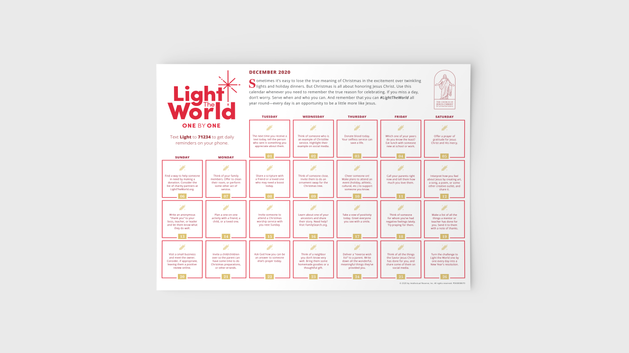 Downloads Light The World