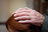 hands on head