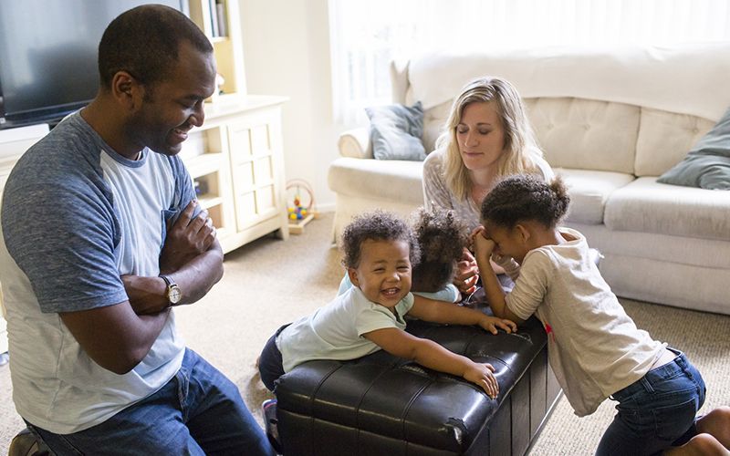 Two parents explain how family prayer has brought them closer together as a family