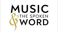 The logo for Music & The Spoken Word (As of Autumn 2021).