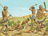 Lamanites killing people of Ammon