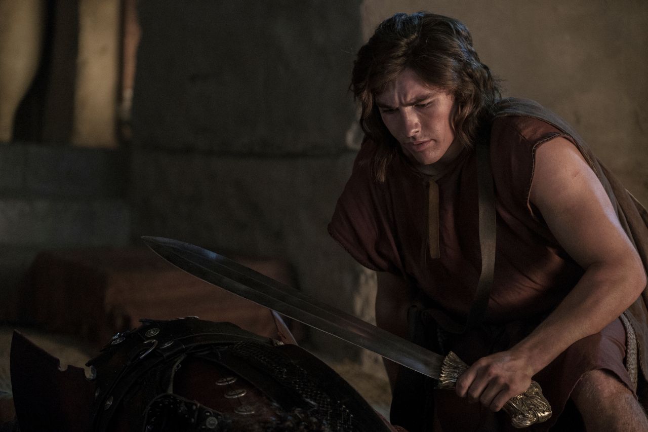 Nephi finds Laban unconscious and takes the brass plates