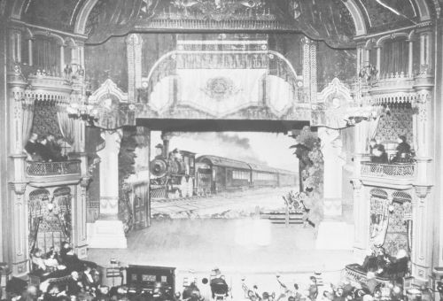 Salt Lake Theater interior about 1900