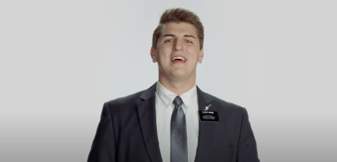 Elder Horne in the Meet Elder Horne video