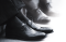 black shoes