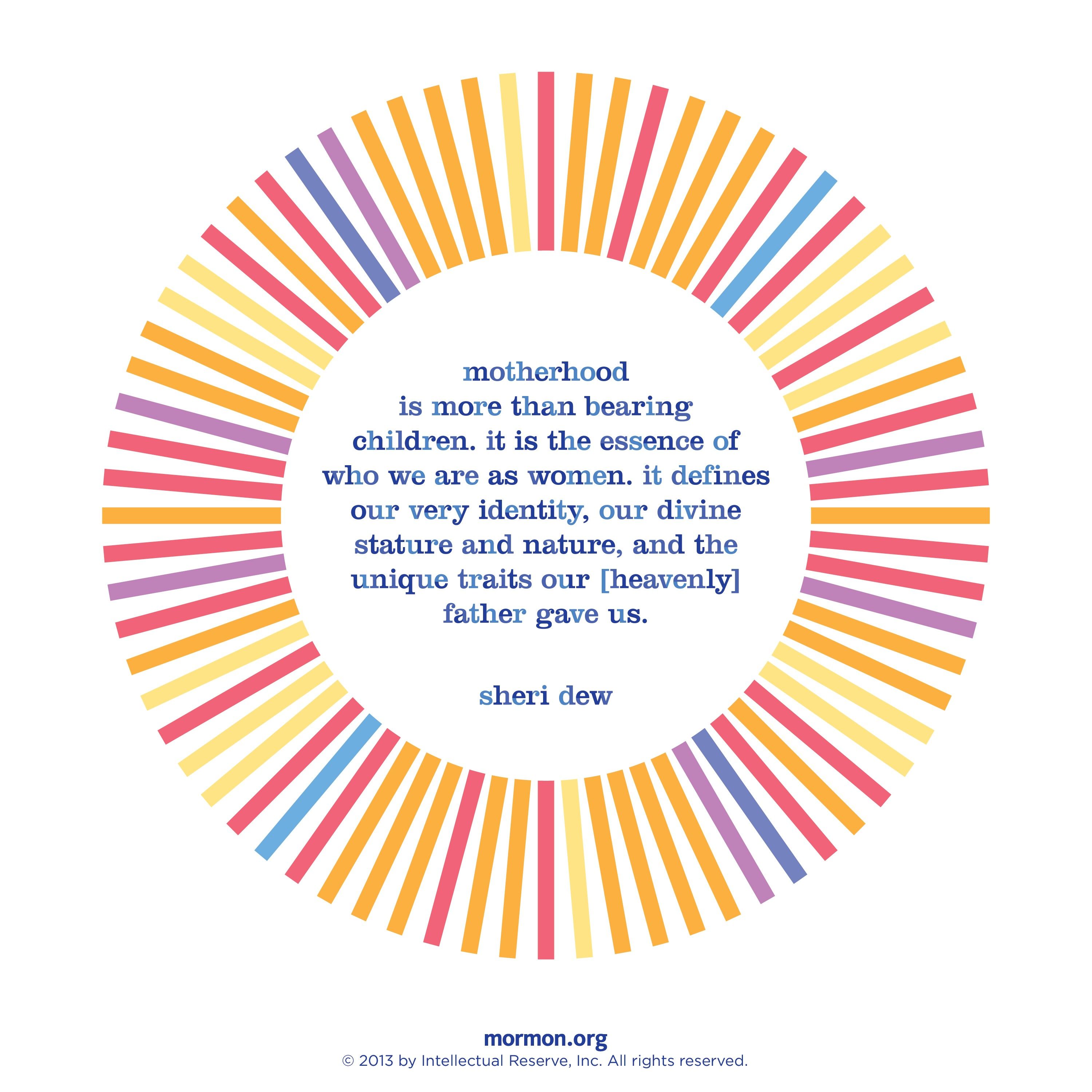 Lds Quotes About Mothers Motherhood