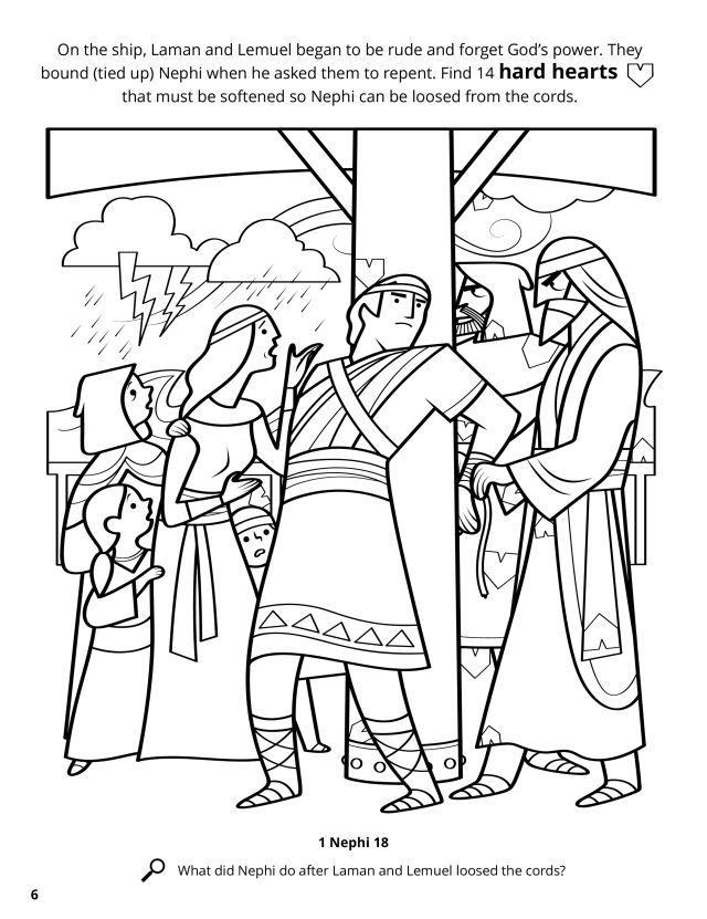 Book of Mormon Coloring Book