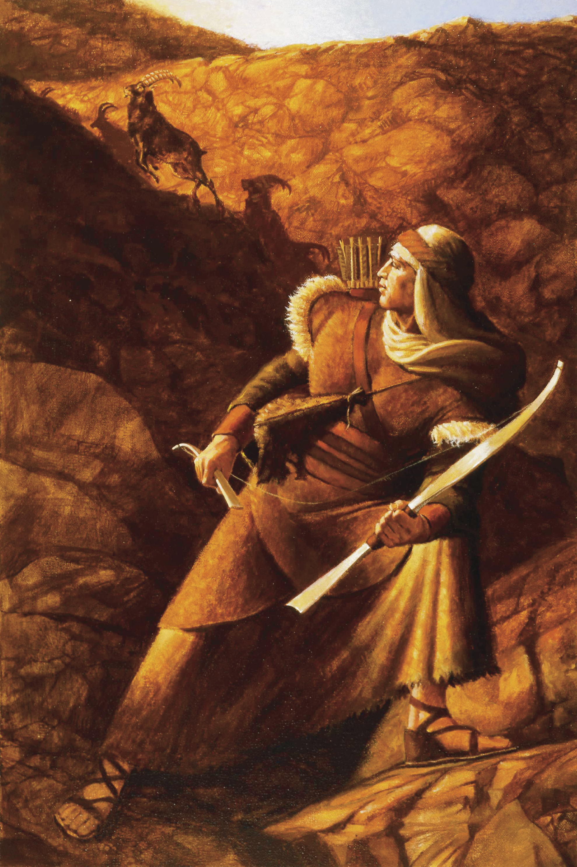 Nephi’s Broken Bow, by Michael Jarvis Nelson