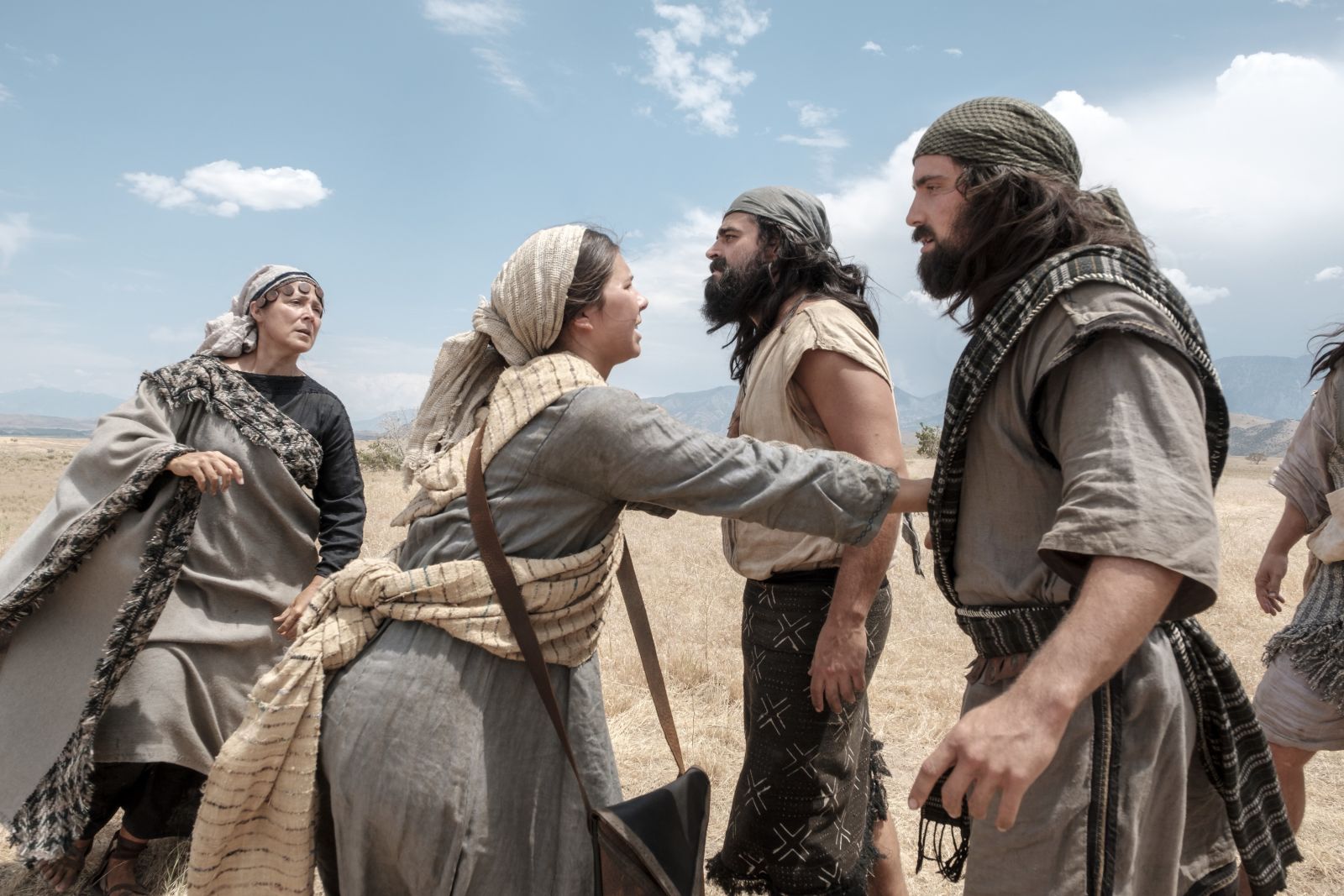 Ishmael’s family traveling with Nephi and his brothers