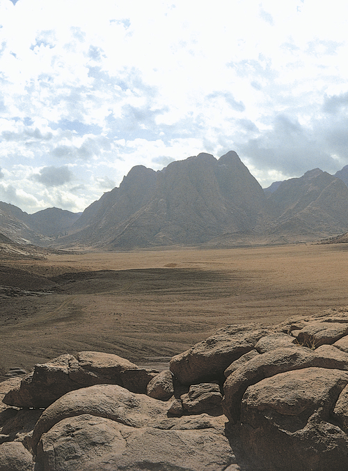 Plain of Rahah & Mt. Sinai, Egypt