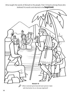 Book of Mormon Coloring Book