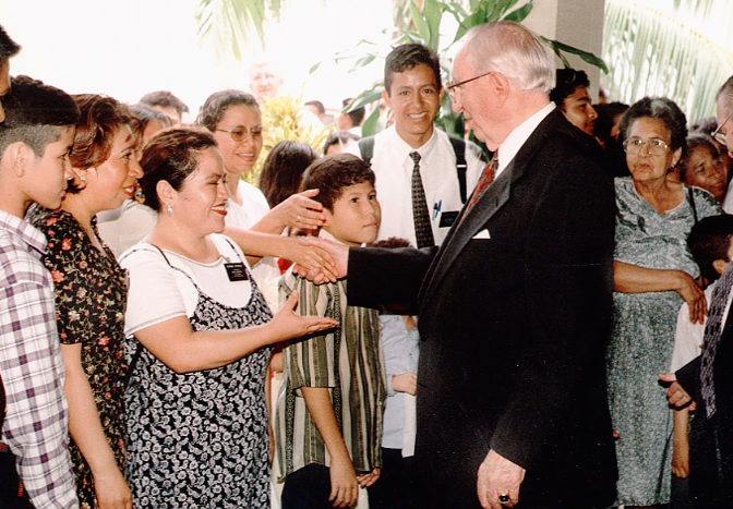 Präsident Gordon B. Hinckley