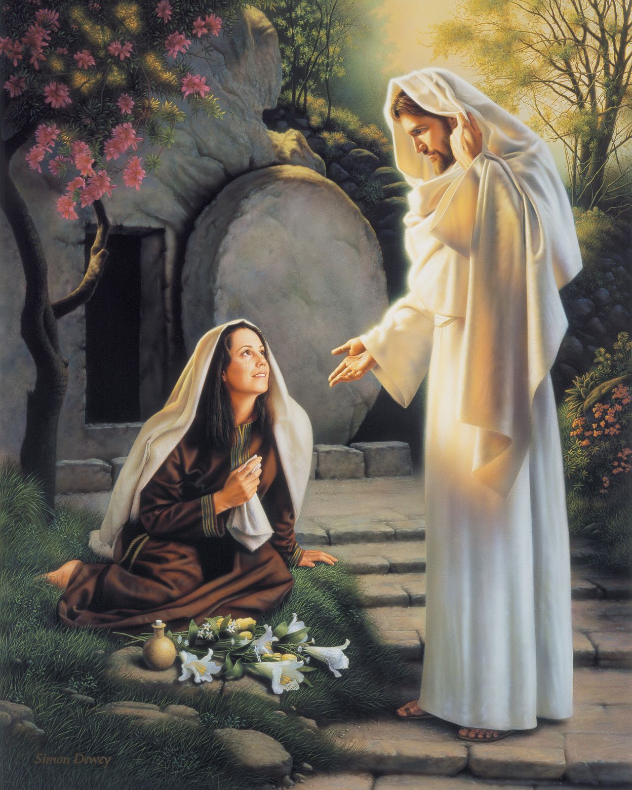 Resurrected Jesus appears to Mary