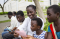 Youth outside the Accra Ghana Temple