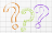 question marks
