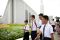 Young Men at Temple