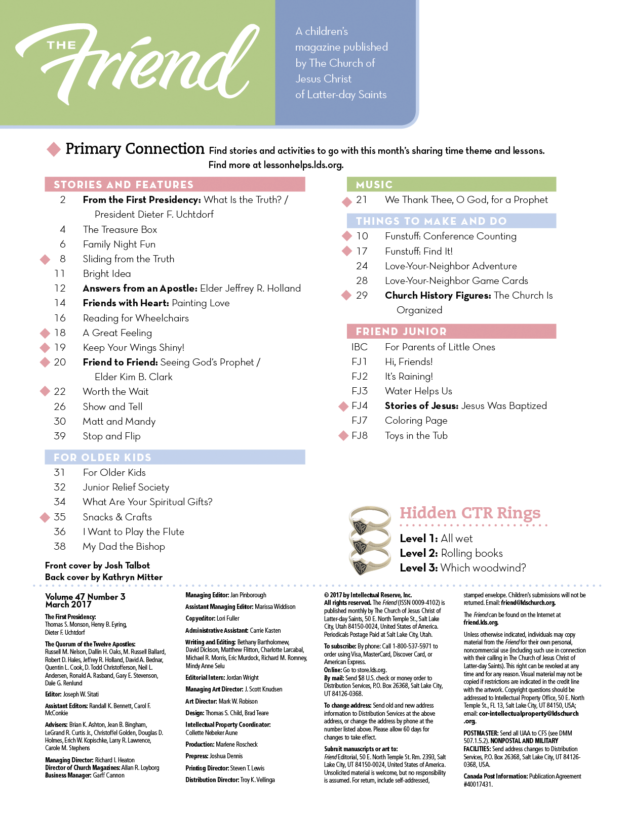 Table of Contents