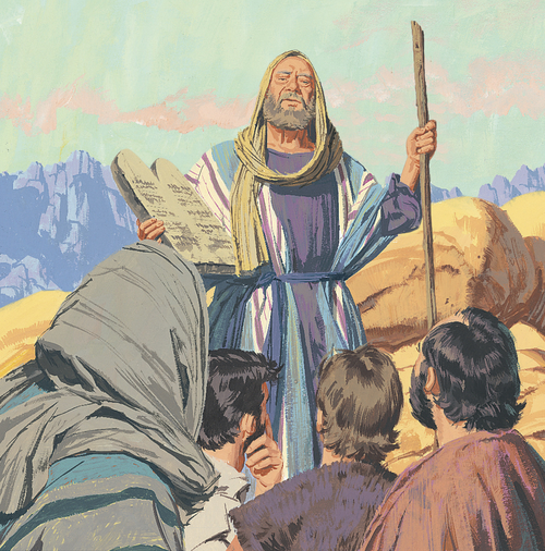 ancient prophet teaching people
