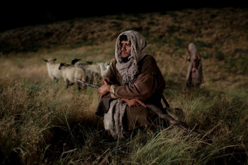 shepherds watching their flocks by night