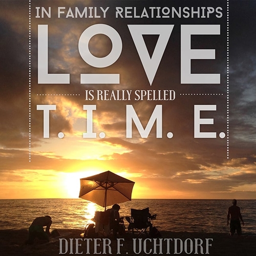 Lds Quotes On Family 10 Inspirational Quotes About Family Time | Comeuntochrist