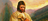 Christ holding lamb