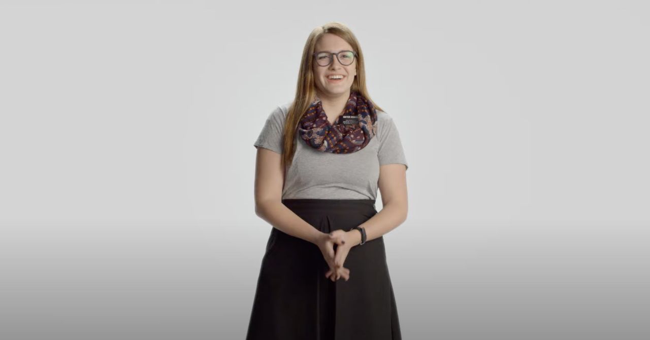 Sister Romano in the Meet Sister Romano video