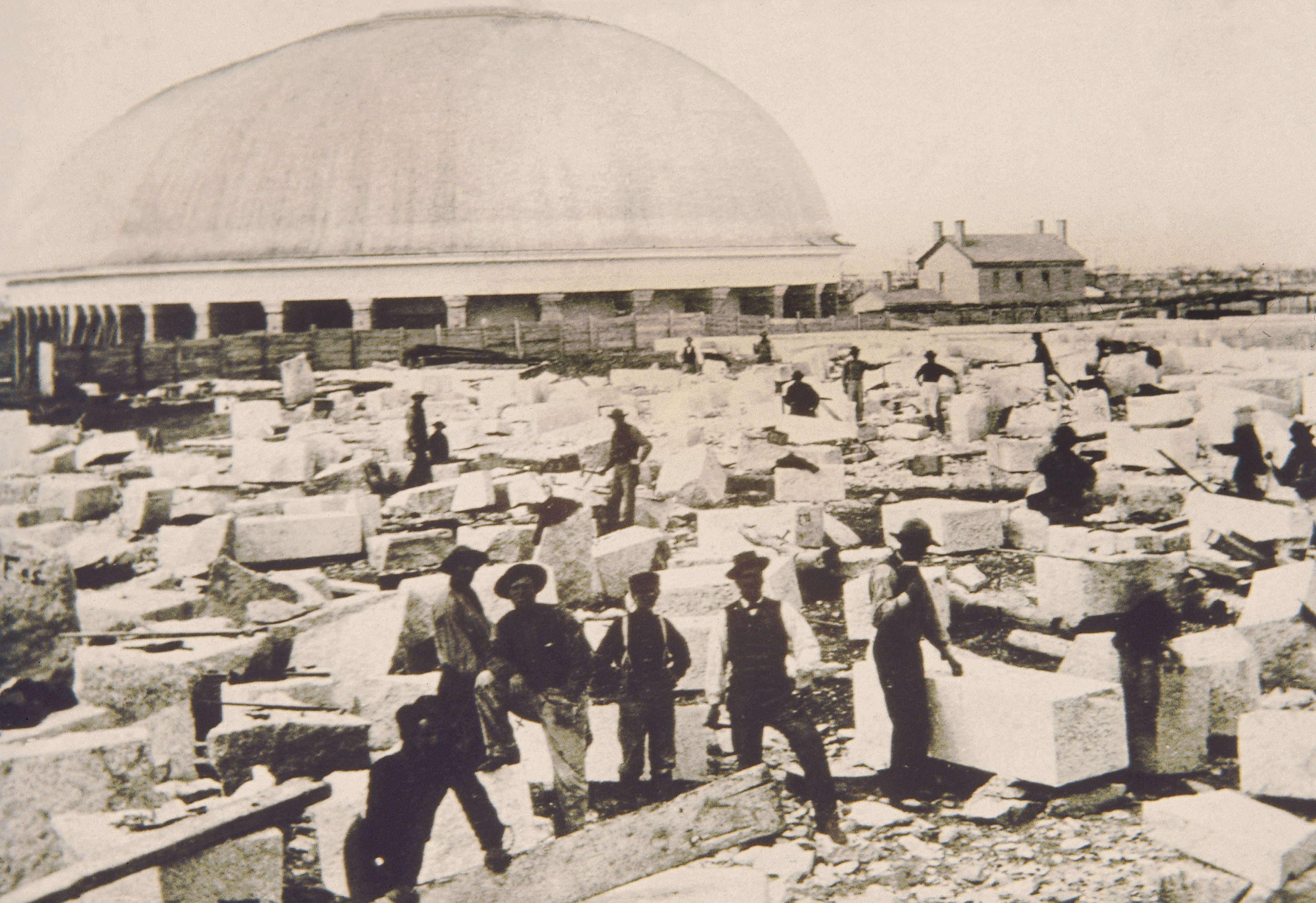 Construction Of The Salt Lake Temple