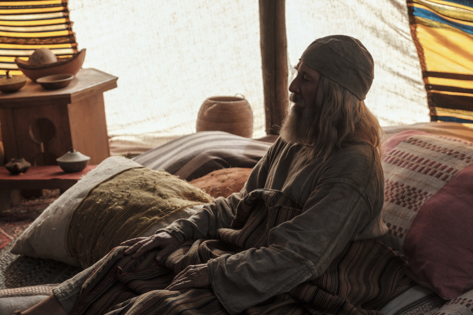 Lehi in a tent