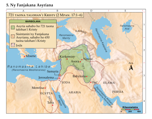 Map Of Assyria In Bible Times