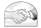 Saints V2 illustration - Handshake