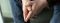 Folded hands