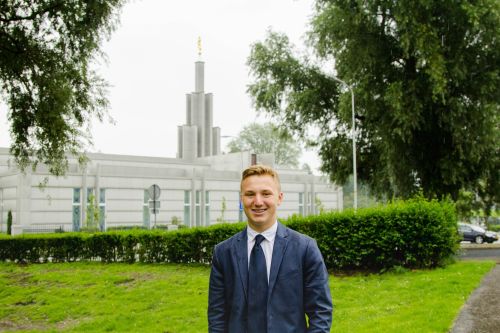 The Hague Netherlands Temple: Young Man