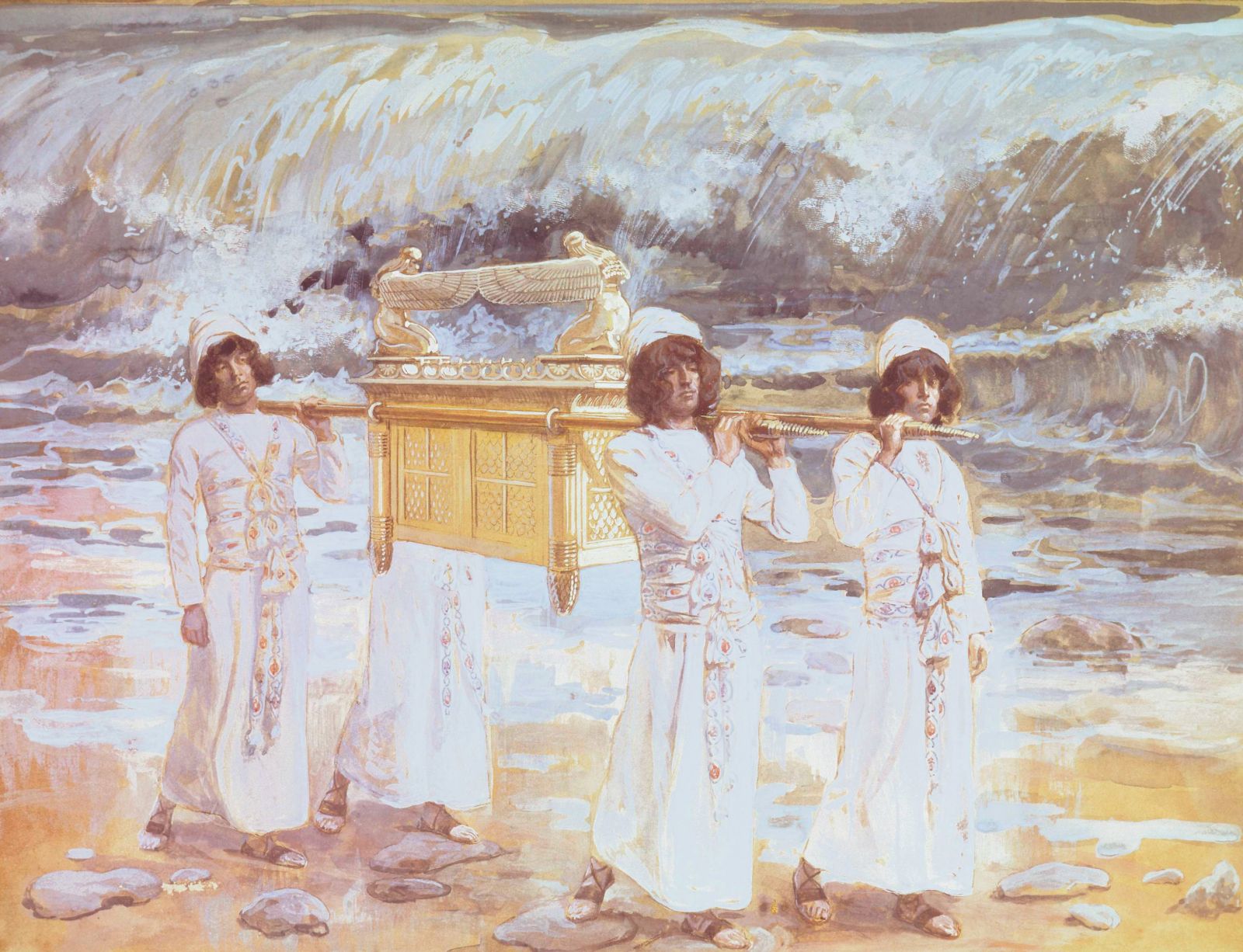 The Ark Passes over the Jordan