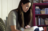 young woman reading scriptures