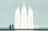 Salt Lake Temple filling up buckets illustration