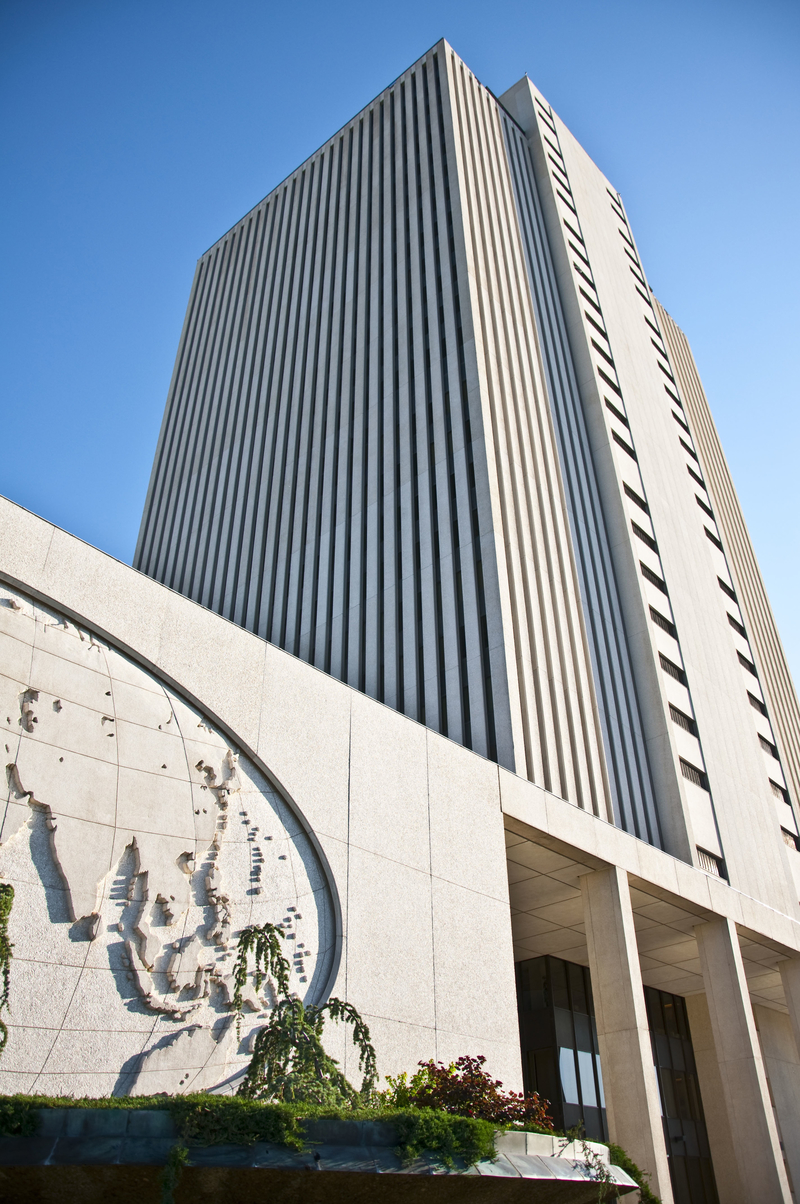 Church Office Building Entrance