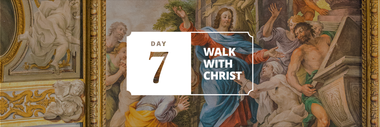 Jesus Christ teaches His disciples