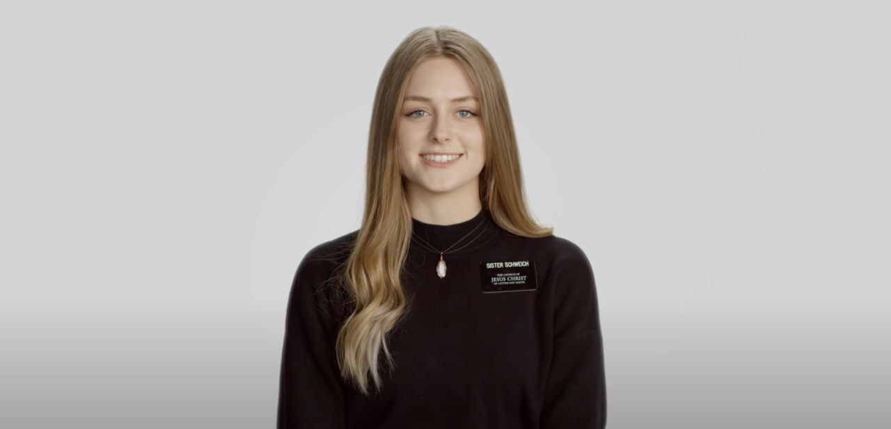 Sister Schweich in the Meet Sister Schweich video