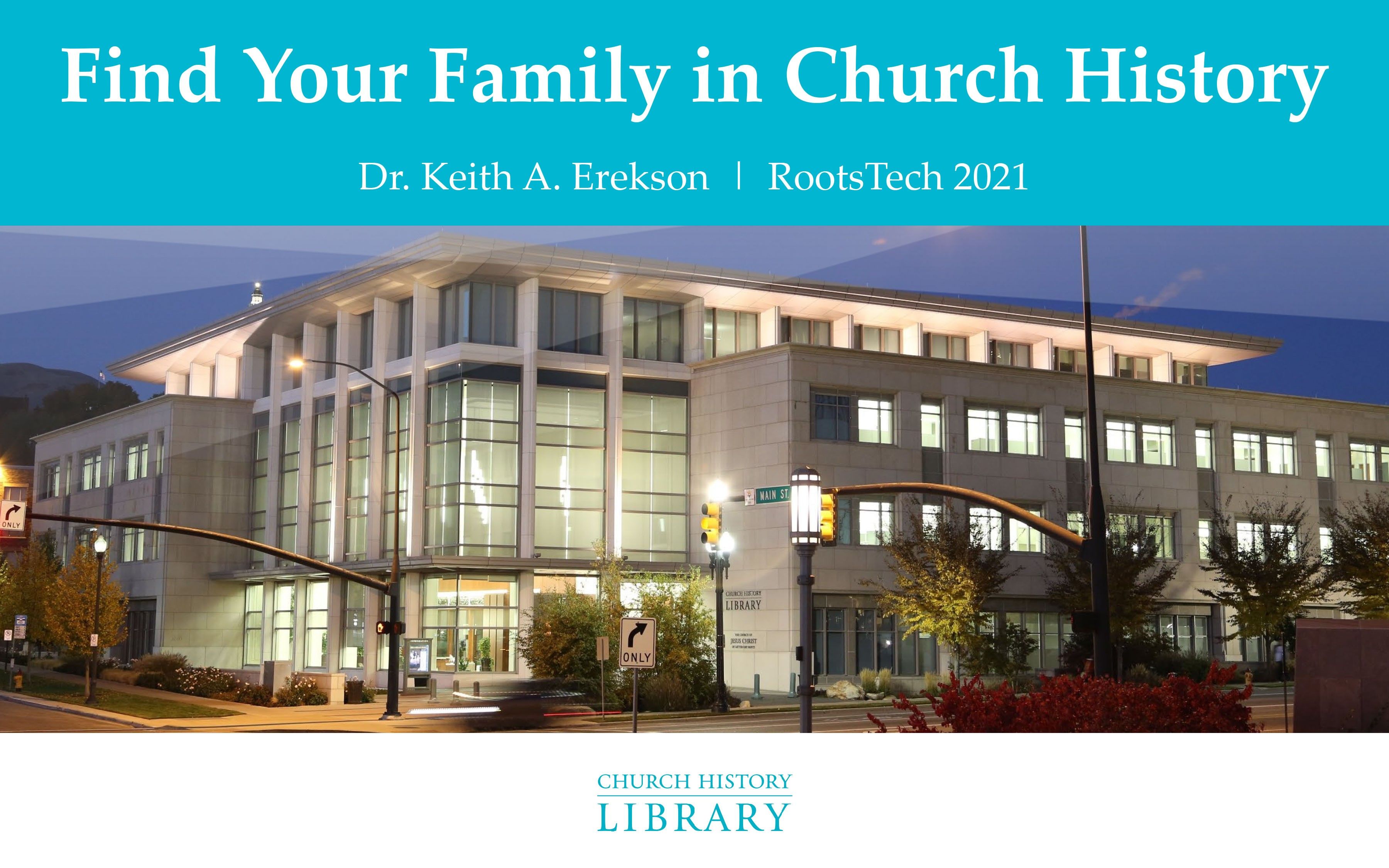 Discover Ancestors in Church History