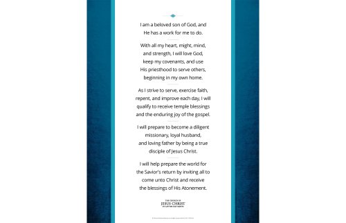 Aaronic Priesthood Quorum Theme